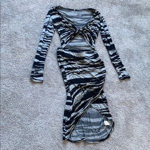 Zebra print set